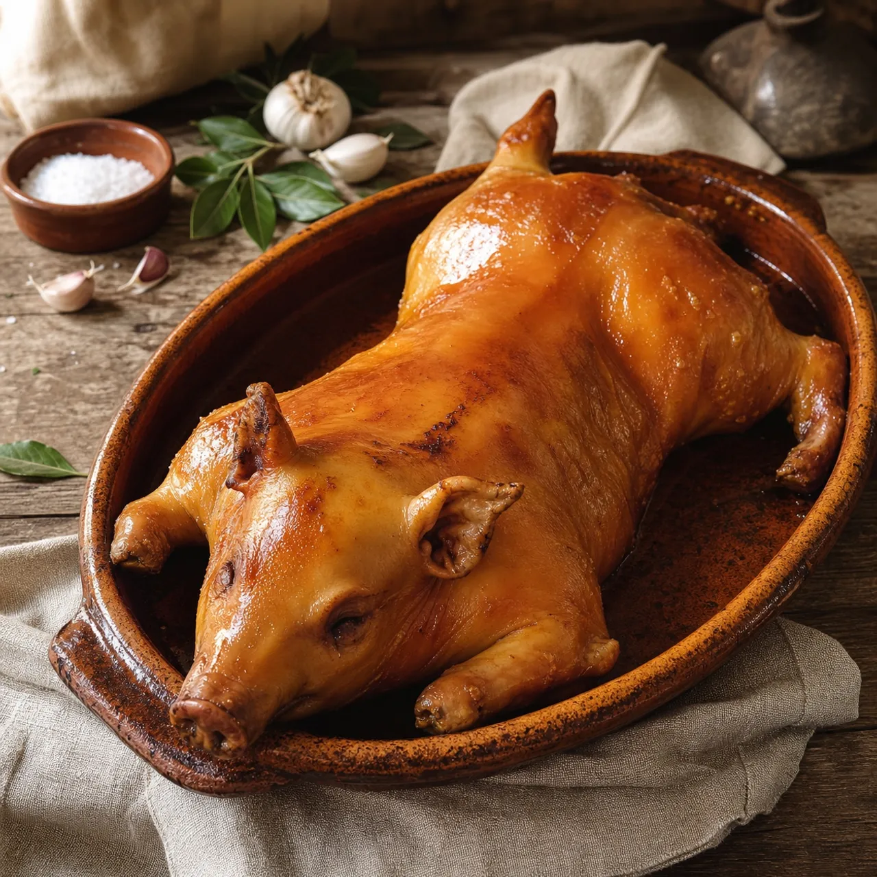 Cochinillo Asado — Spanish recipe