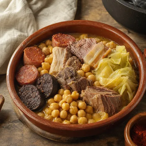 Cocido Madrileño — Spanish recipe
