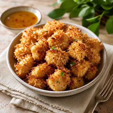Coconut Chicken Bites — Lunch & Snacks recipe