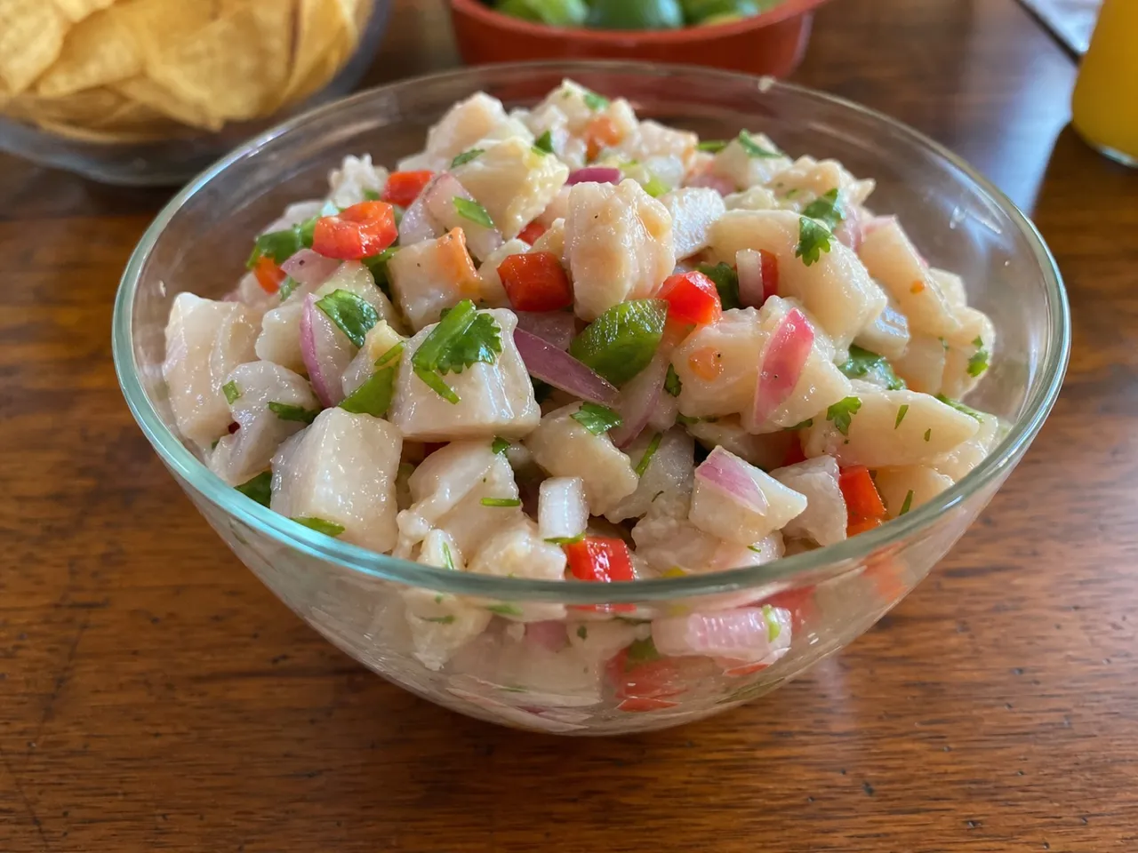 Conch Salad — served