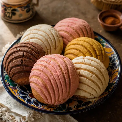 Conchas (Pan Dulce) — Mexican recipe