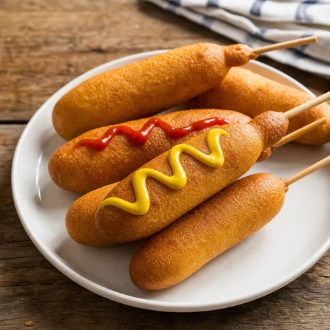 Corn Dogs — North American recipe
