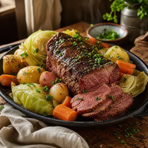 Corned Beef and Cabbage — Meat & Pork recipe
