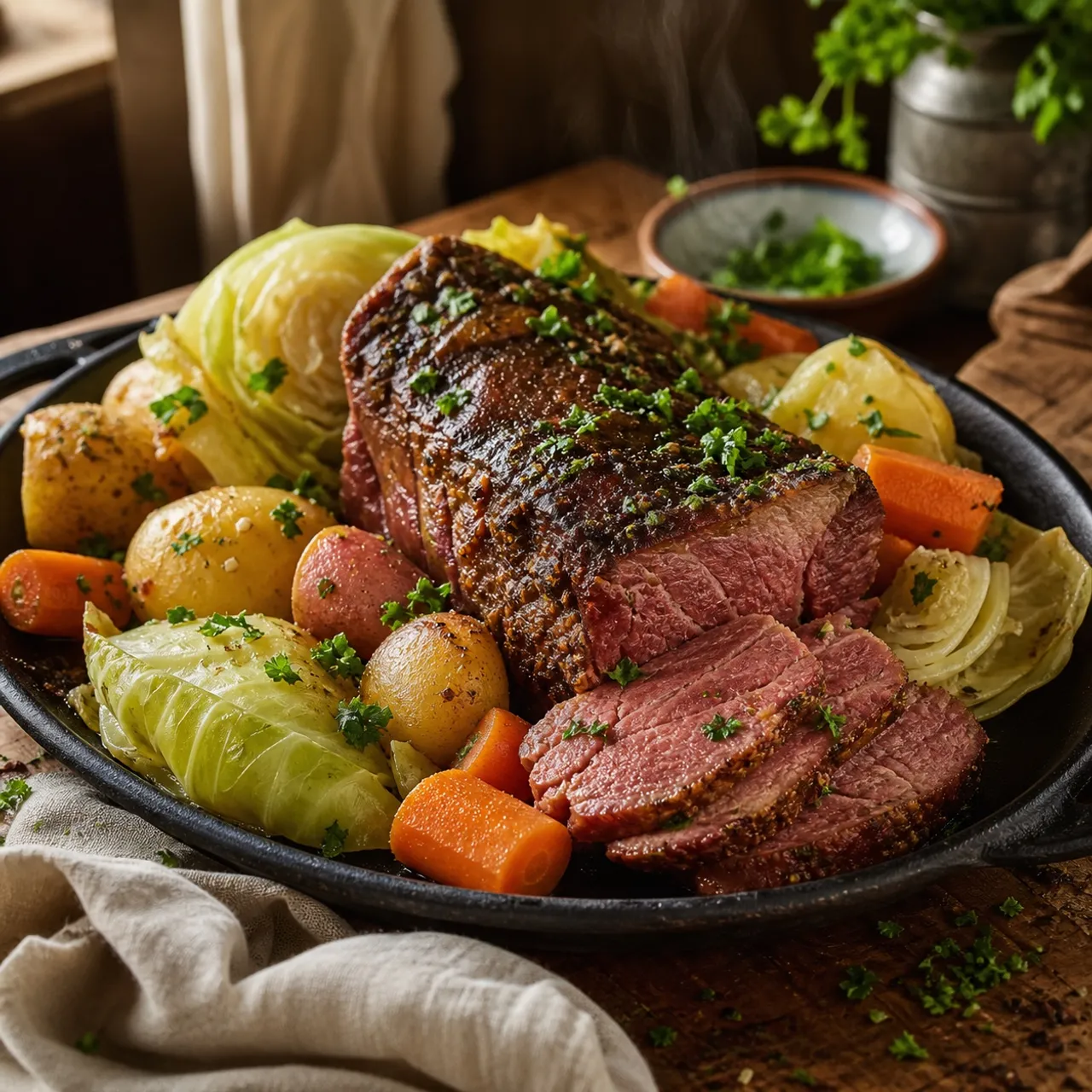 Corned Beef and Cabbage — Meat & Pork recipe