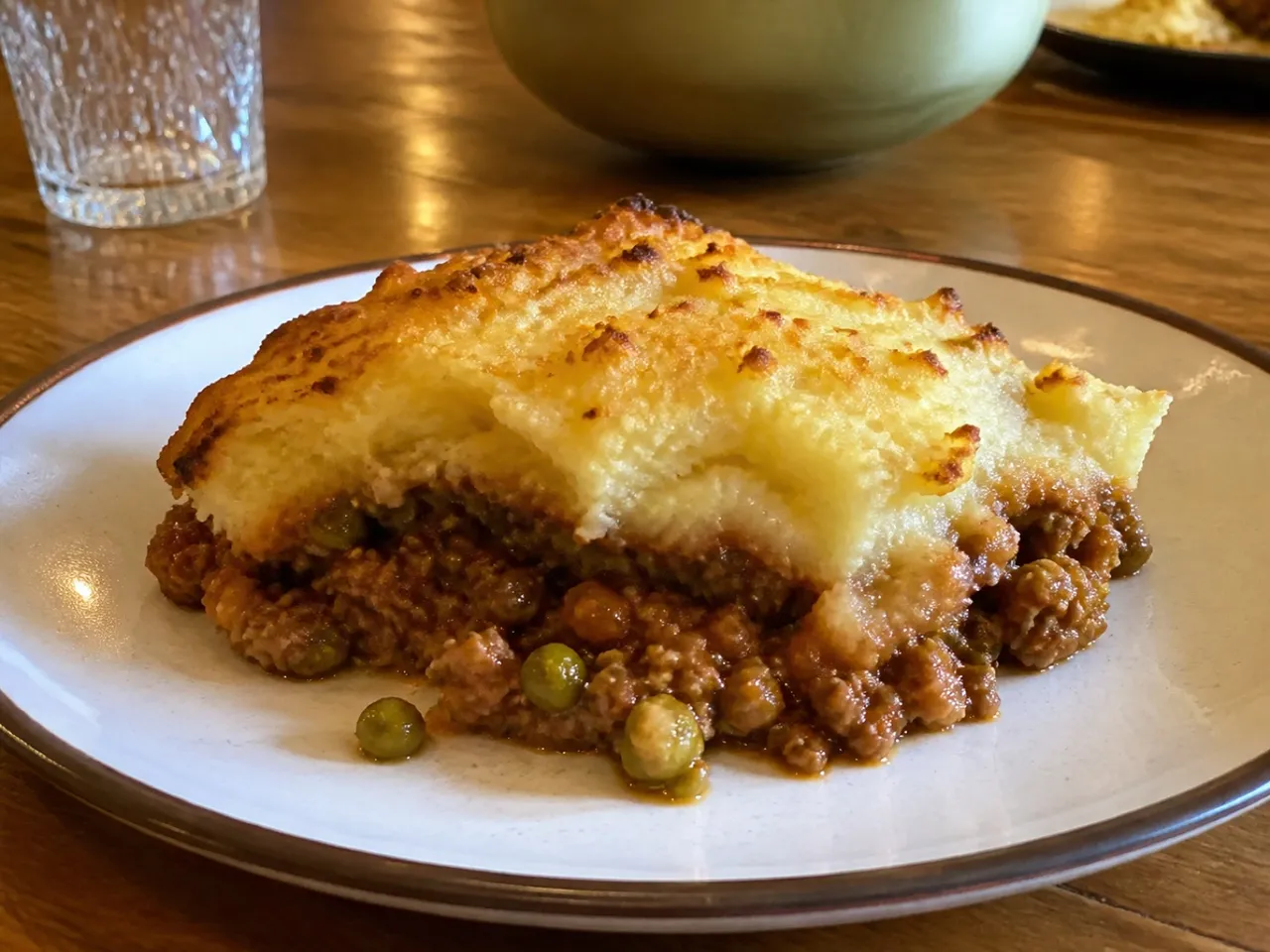 Cottage Pie — served