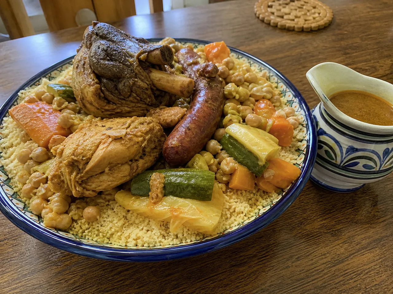 Couscous Royale — served