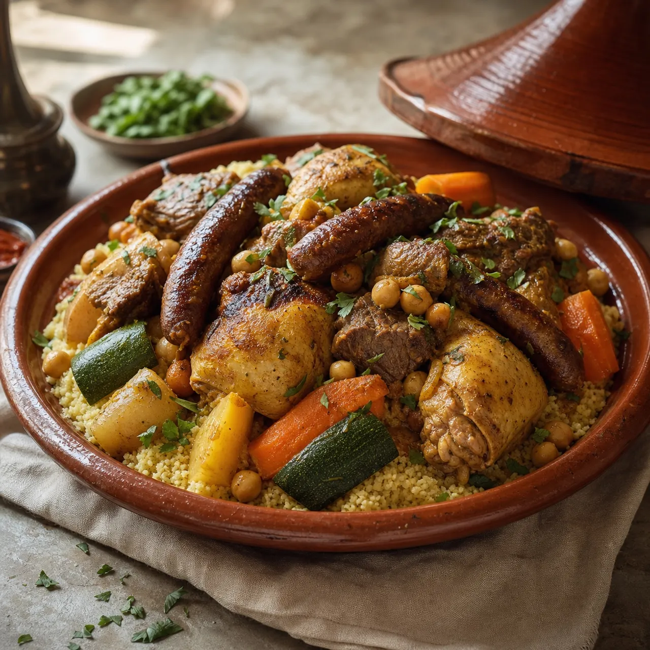 Couscous Royale — North African recipe