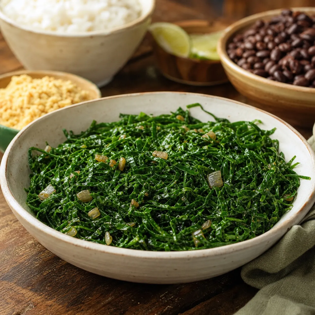 Couve à Mineira (Sautéed Collard Greens) — Brazilian recipe