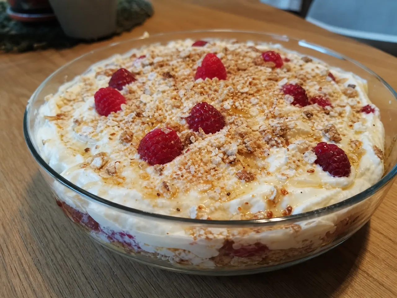 Cranachan — served