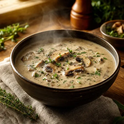 Cream of Mushroom Soup — Soups & Stews recipe