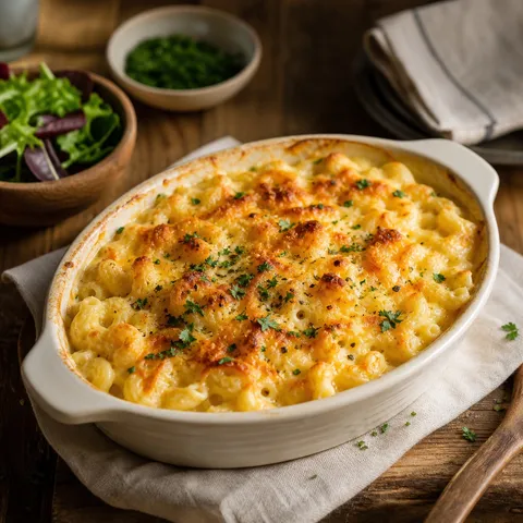 Creamy Baked Macaroni and Cheese — Vegetables & Sides recipe
