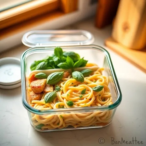 Creamy Basil Pesto Chicken Pasta
