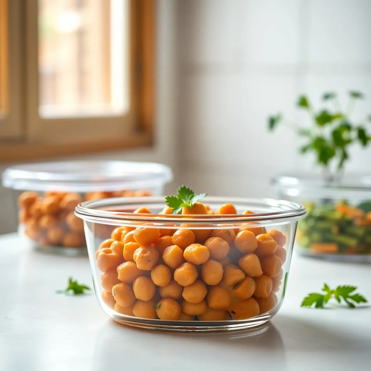 Creamy Coconut Chickpea Curry — Meal Prep recipe