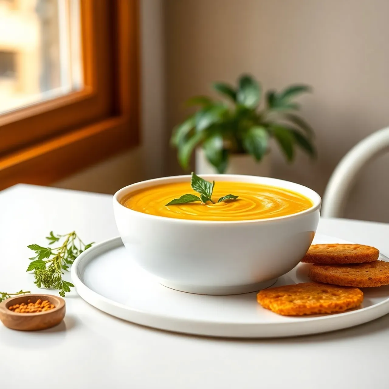 Creamy Pumpkin Soup — Vegetables & Sides recipe