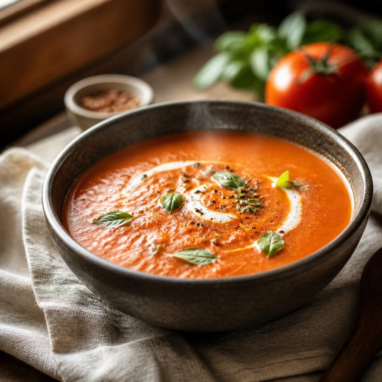 Creamy Tomato Soup — Soups & Stews recipe