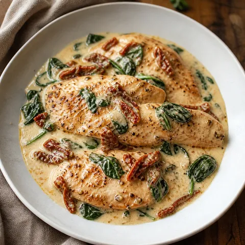 Creamy Tuscan Chicken — Keto recipe