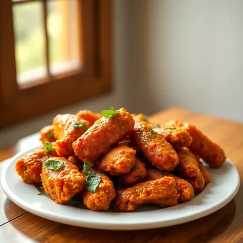 Crispy Buffalo Chicken Wings