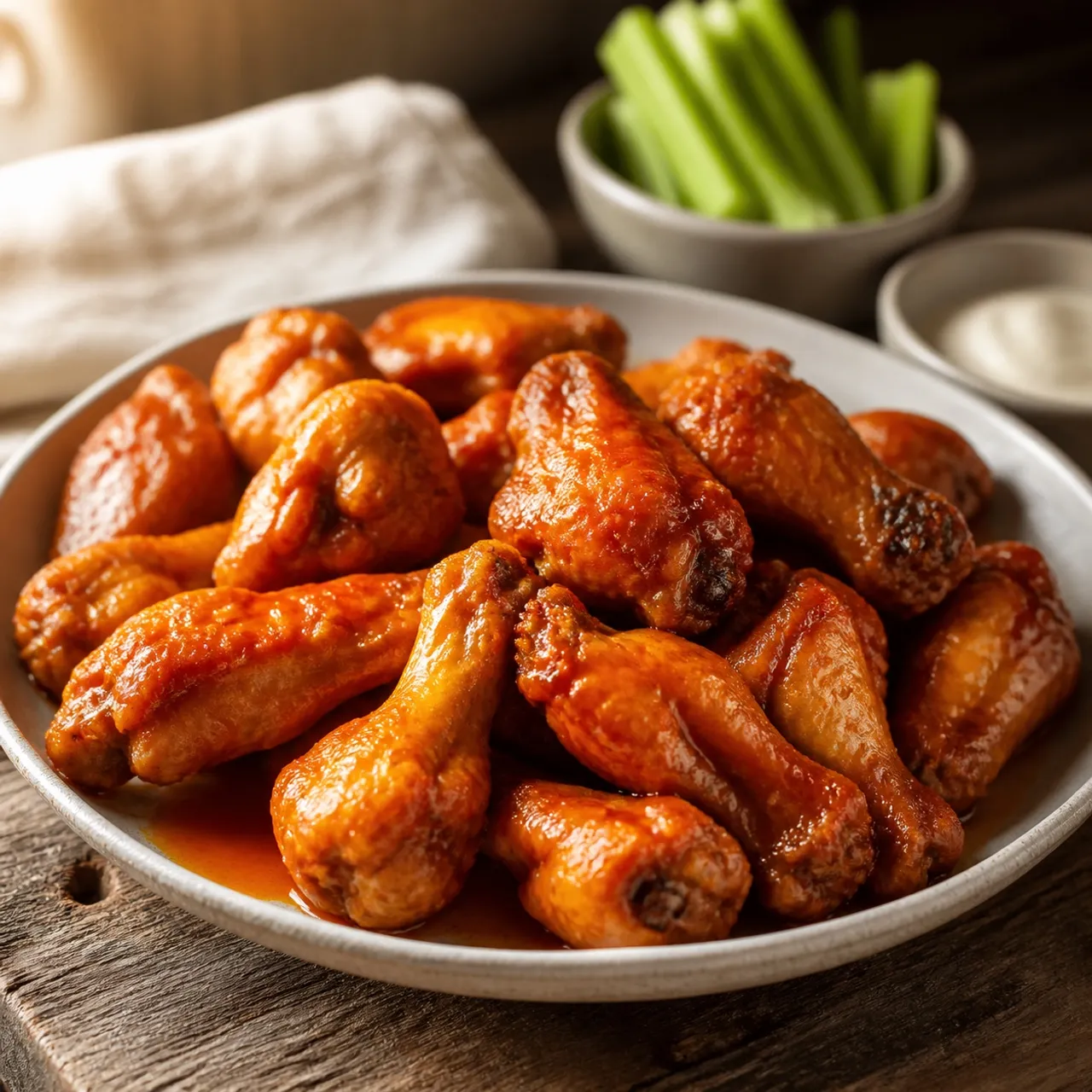 Crispy Buffalo Chicken Wings — Chicken & Poultry recipe