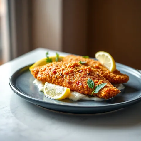 Crunchy Oven Fried Fish
