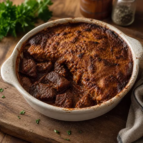 Crusty Beef Casserole — Meat & Pork recipe