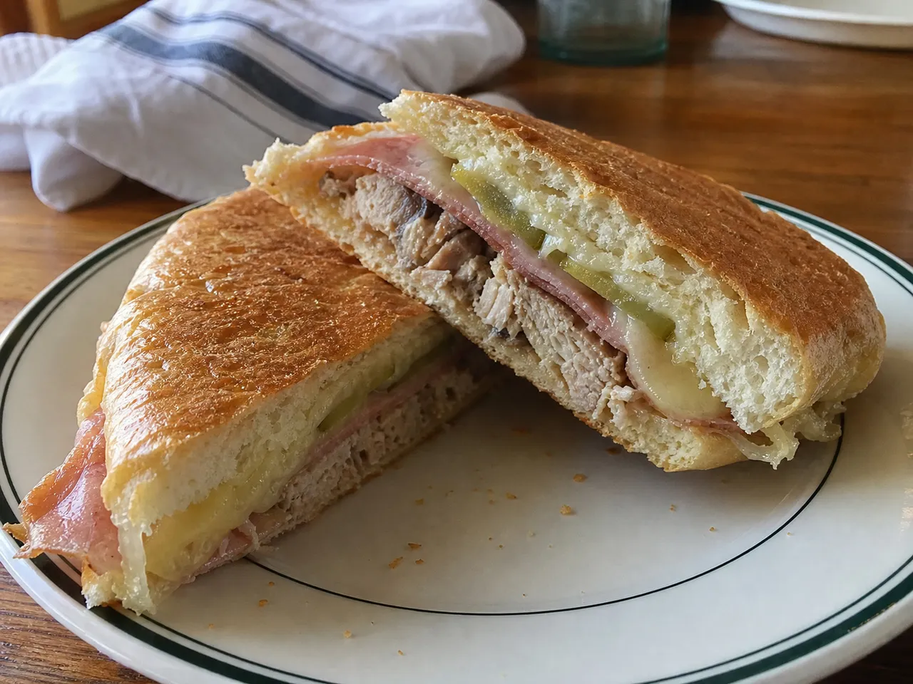 Cubano — served
