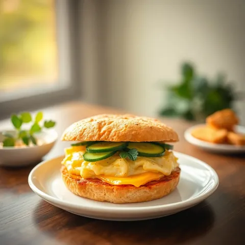 Cucumber and Cheddar Cheese Sandwiches