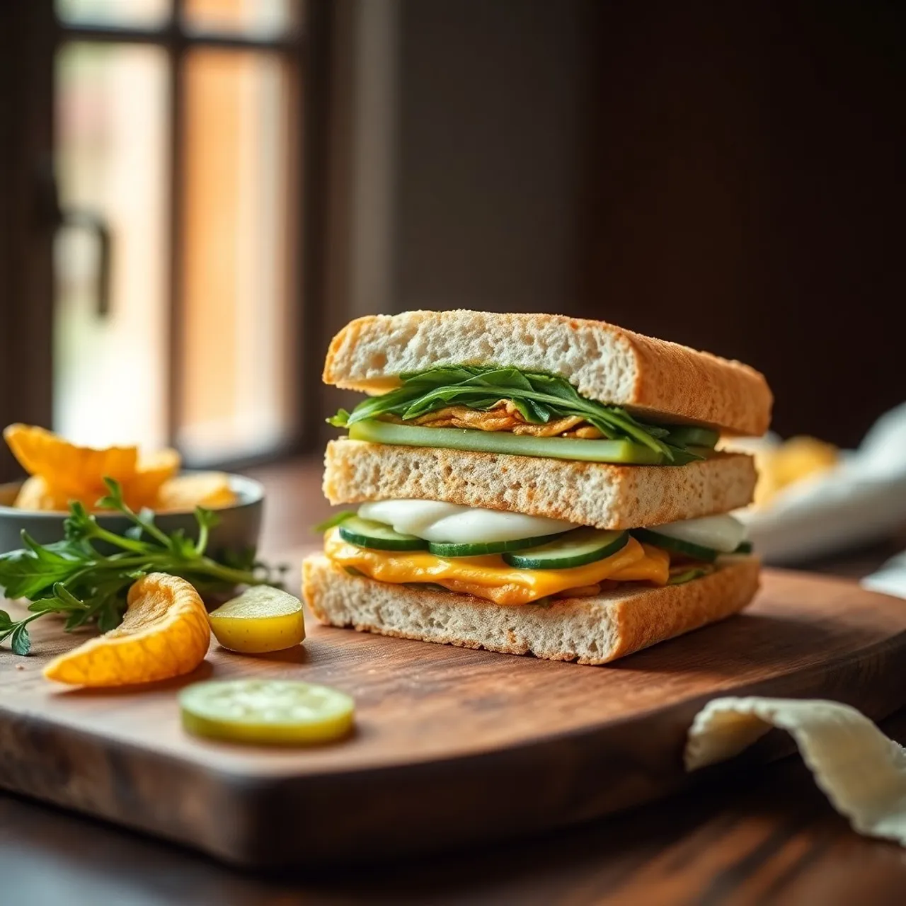 Cucumber Tea Sandwich — Sandwiches recipe