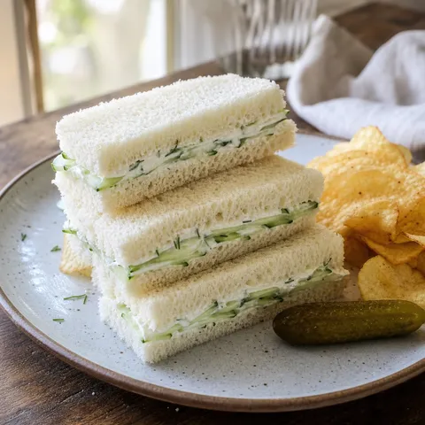 Cucumber Tea Sandwich — Sandwiches recipe