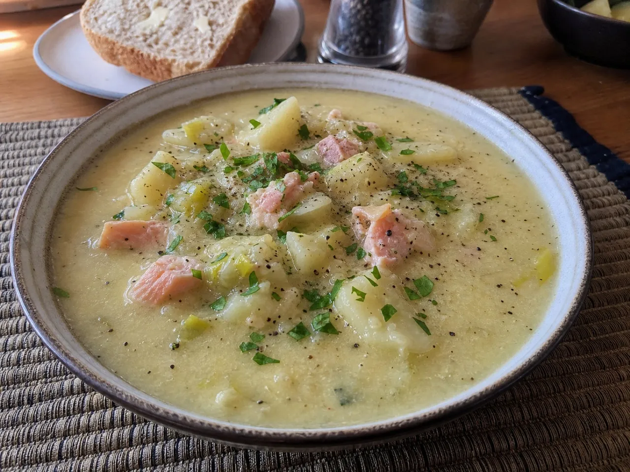 Cullen Skink — served