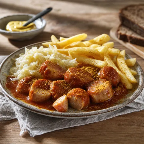 Currywurst (German Curry Sausage with Curry Ketchup) — German recipe