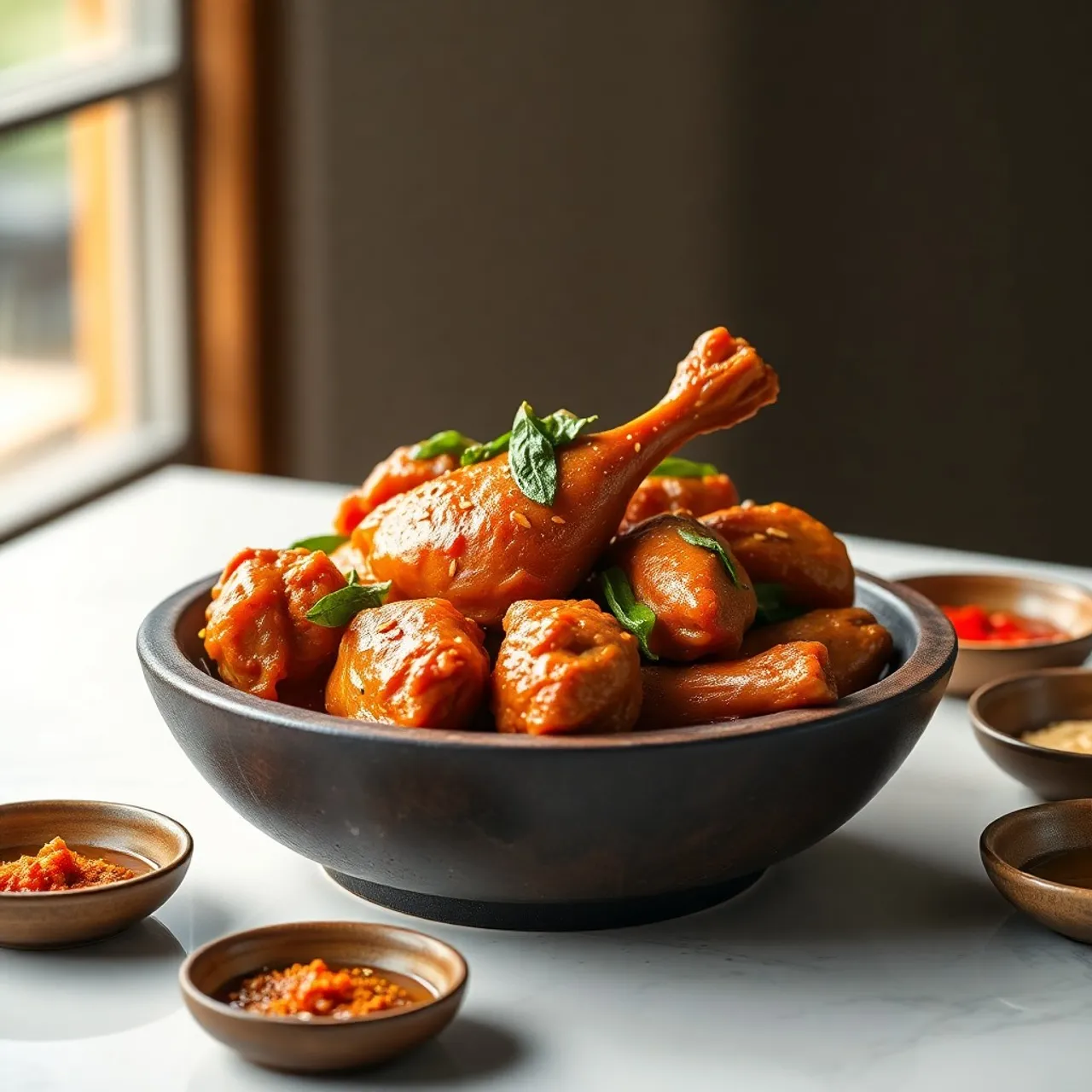 Dak-bokkeum-tang (Spicy Braised Chicken) — Korean recipe