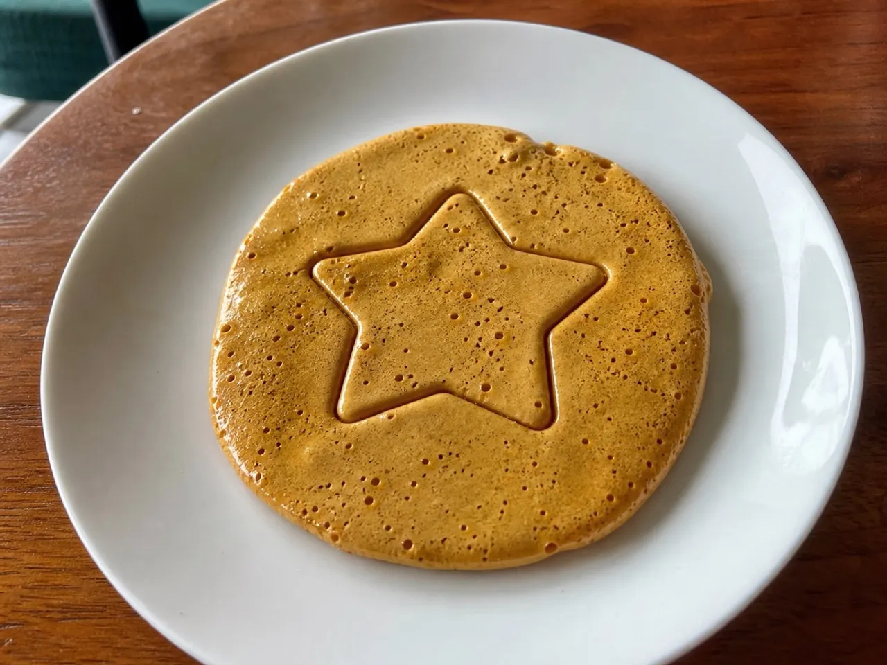 Dalgona Candy (Honeycomb Toffee) — served