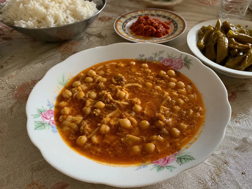 Dobara — plated and served