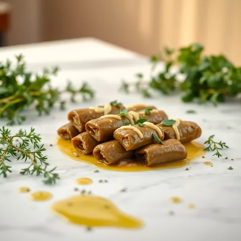 Dolmas (Stuffed Grape Leaves)