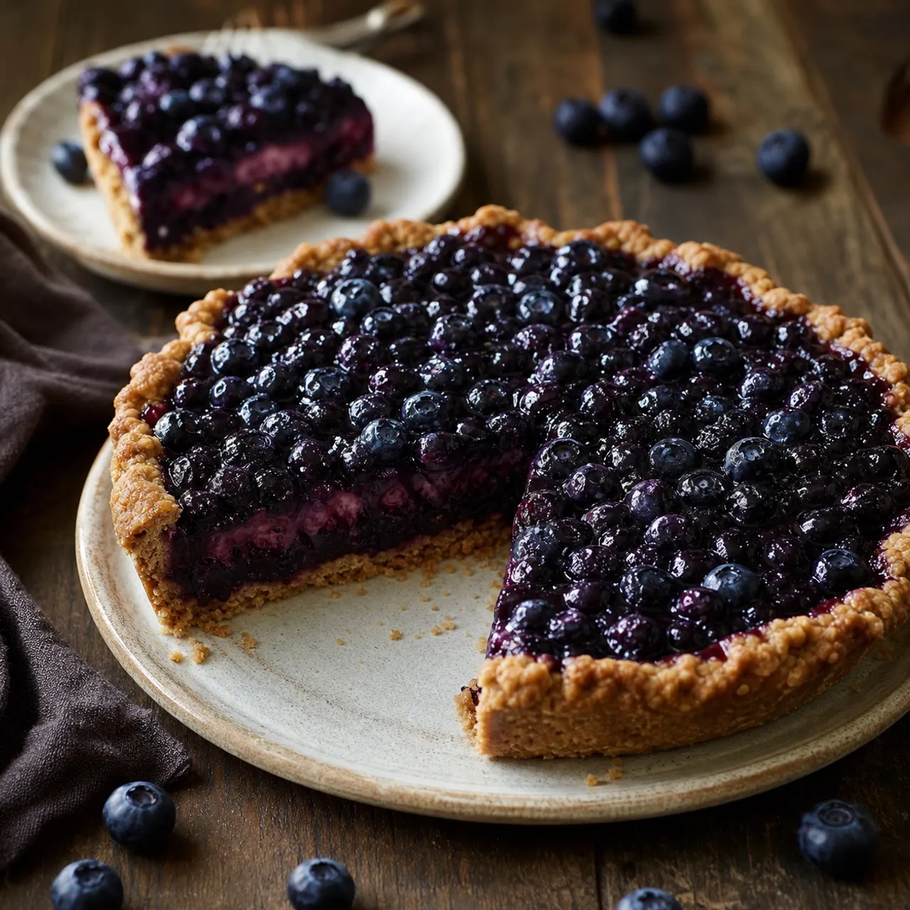 Dreamy Blueberry Pie — Desserts recipe