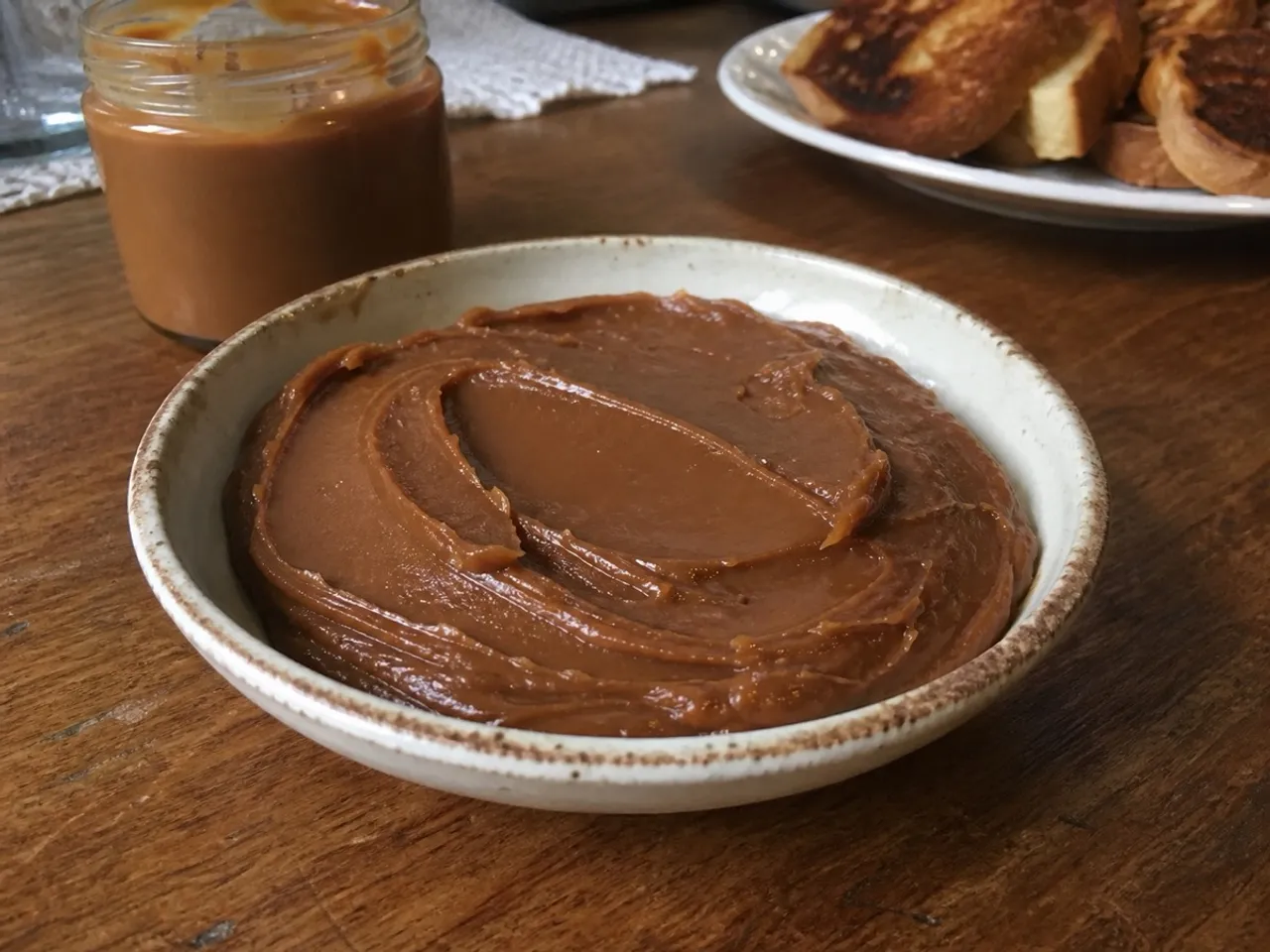 Dulce de Leche — served