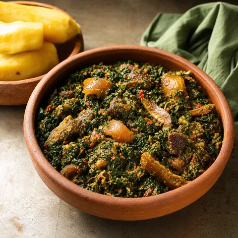 Efo Riro — West African recipe