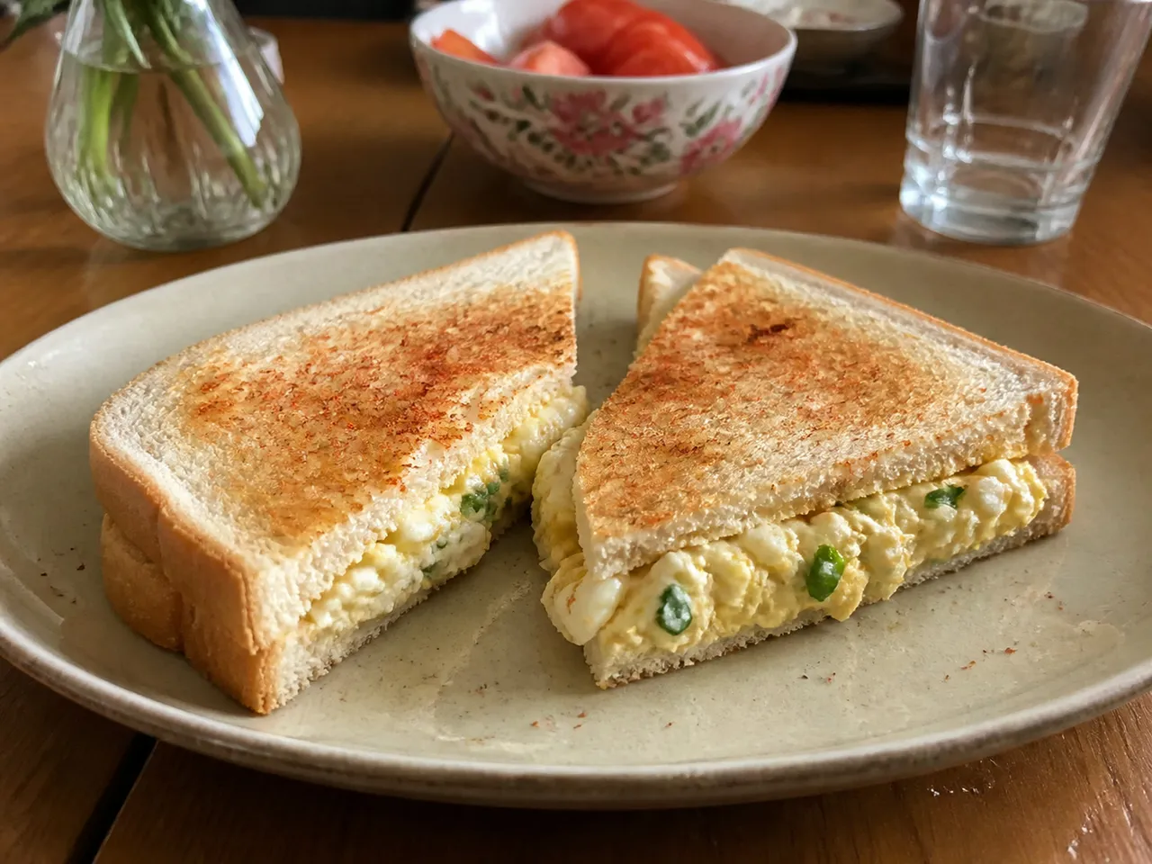 Egg Salad Sandwich — served