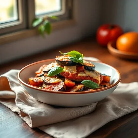 Eggplant Parmigiana (Melanzane alla Parmigiana)