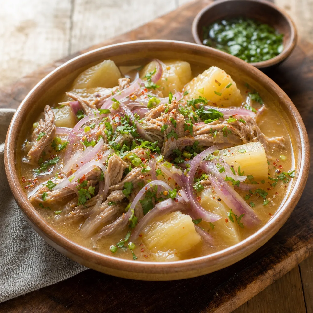 Encebollado — South American recipe