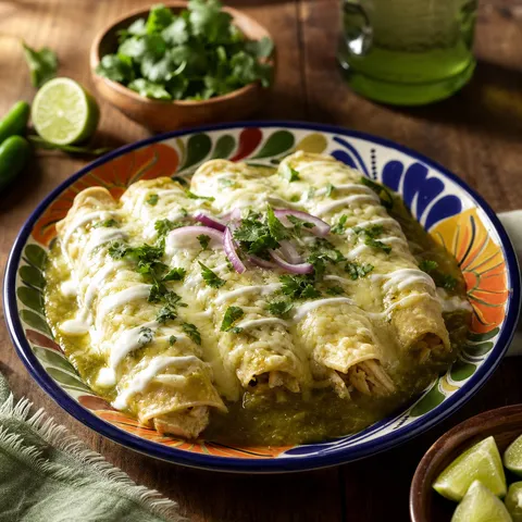 Enchiladas Suizas — Mexican recipe