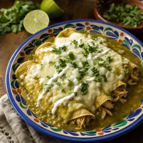 Enchiladas Verdes — Mexican recipe