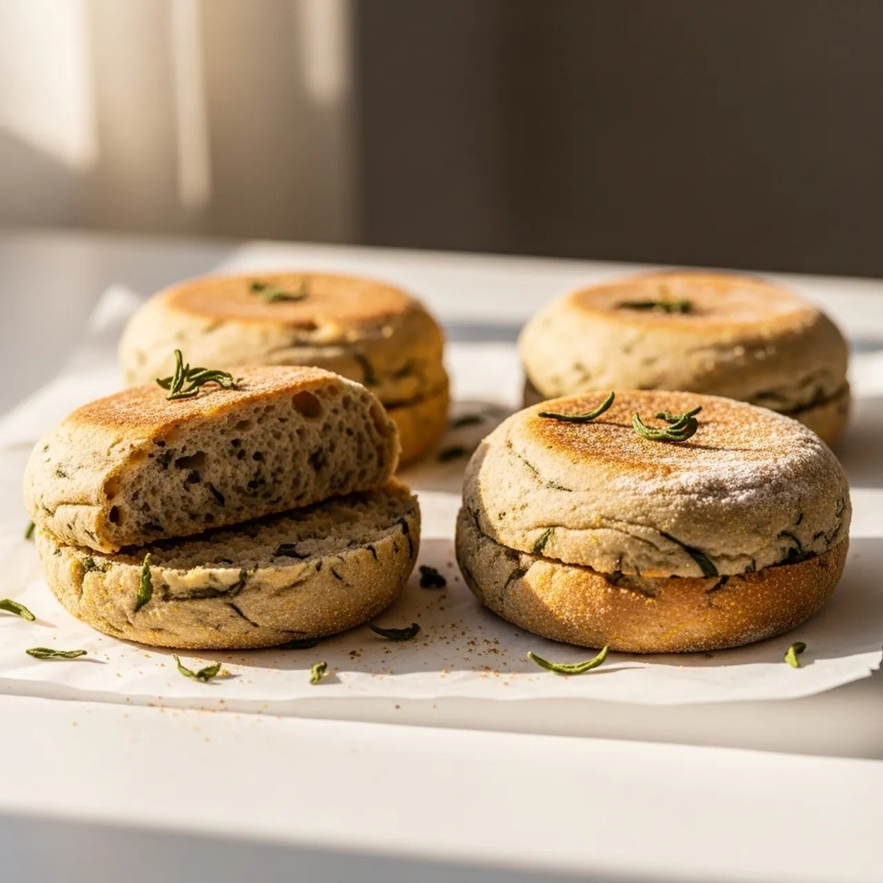 English Muffins — Bakery recipe