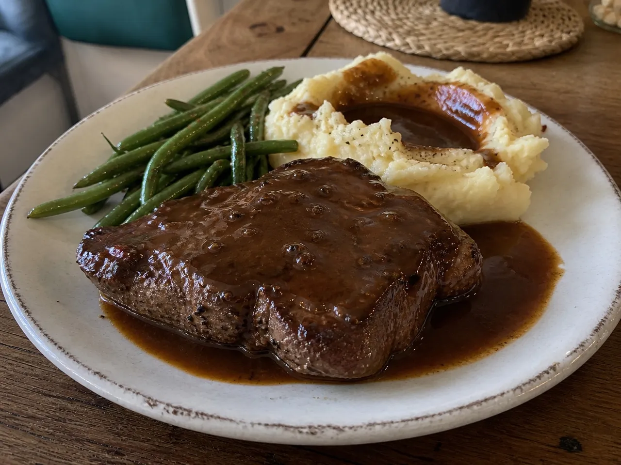 Espagnole Sauce — served