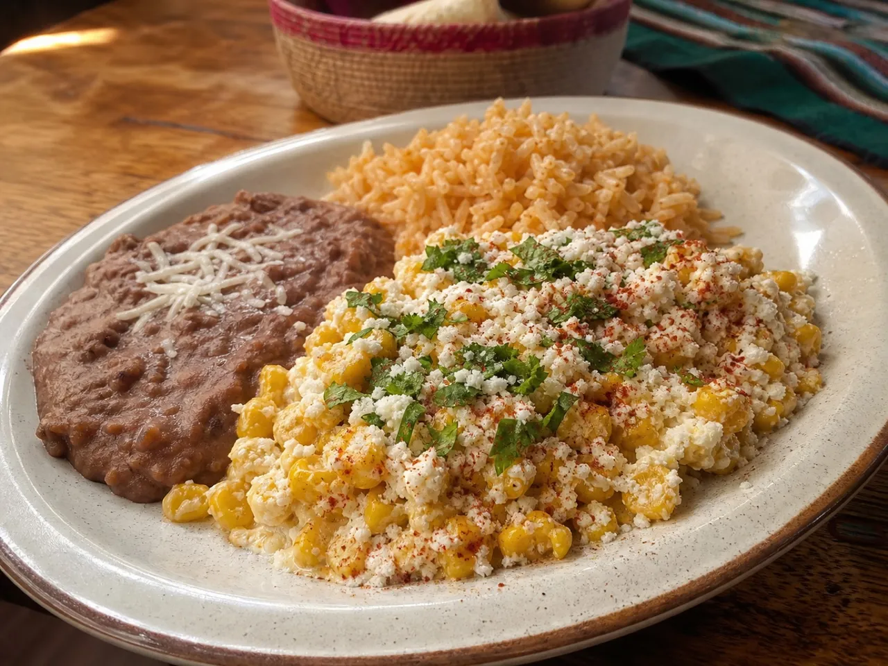 Esquites — served