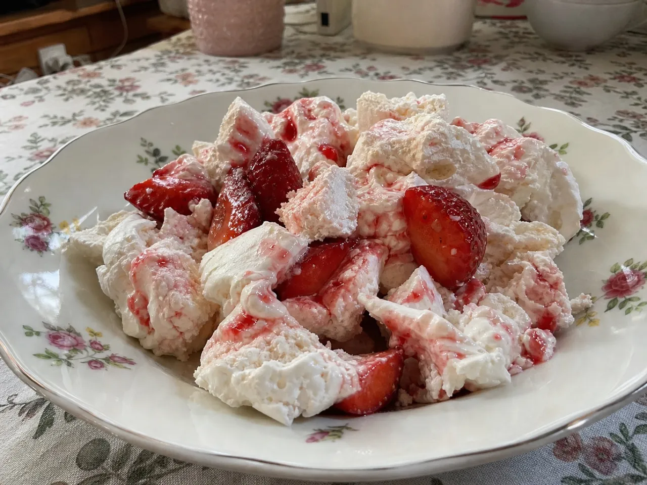 Eton Mess — served