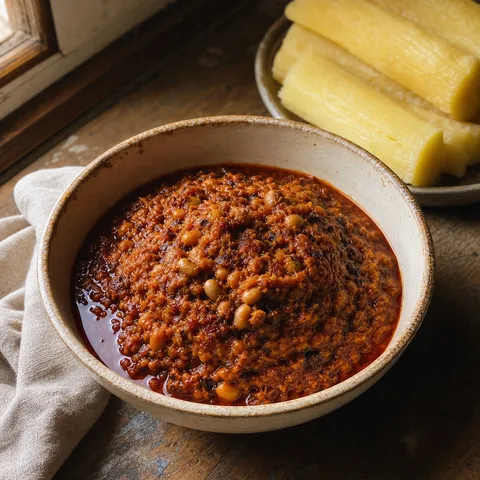 Ewa Agoyin — West African recipe