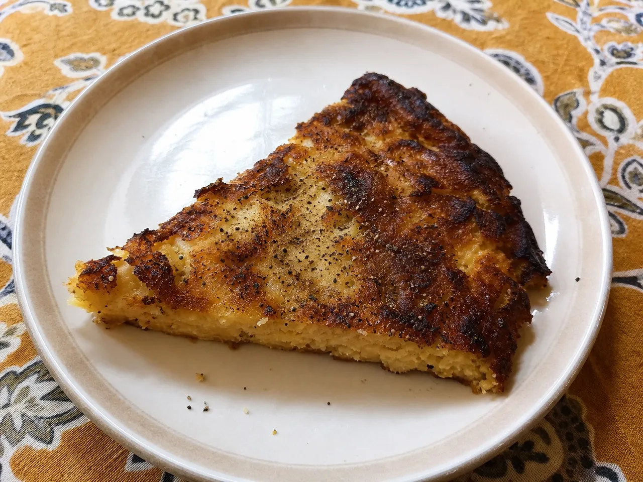 Fainá — served