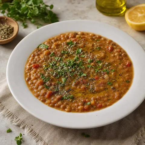 Fakes (Greek Lentil Soup) — Greek recipe