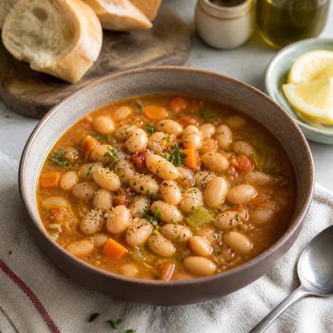 Fasolada (Greek White Bean Soup) — Greek recipe